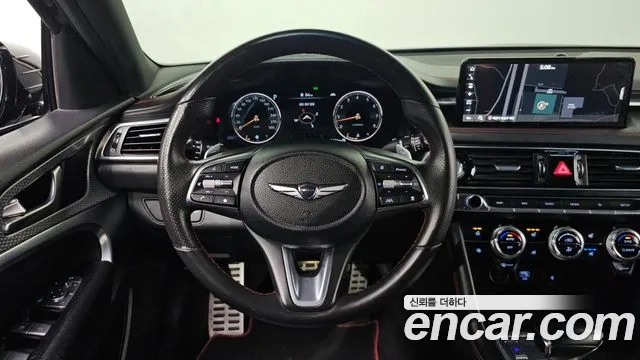 Genesis The New G70 2021 Черный из Кореи, фото 5