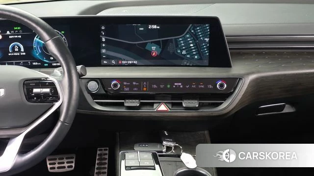 Kia K8 Hybrid 2022 Белый из Кореи, фото 5