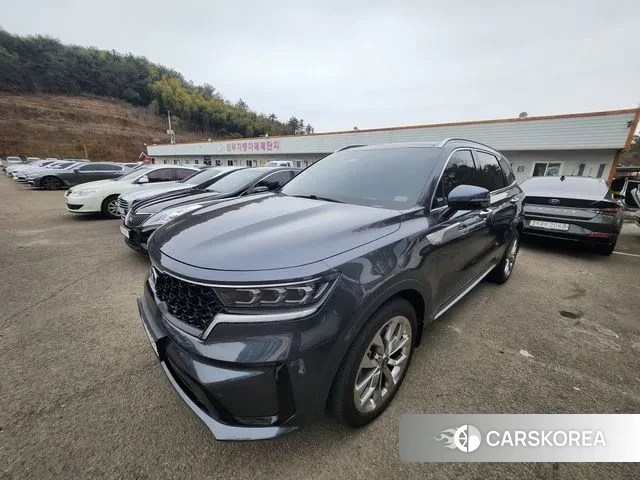 Kia Sorento 4th Generation 2021 Серебристо-серый из Кореи, фото 5