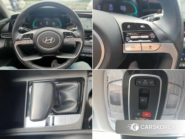 Hyundai The New Avante (CN7) 2024 Серебристо-серый из Кореи, фото 5
