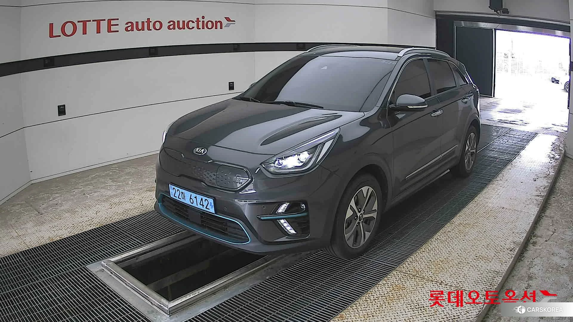 Kia Niro EV 2021 Interstellagray из Кореи, фото 5