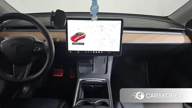 Tesla Model Y 2021 Красный из Кореи, фото 5