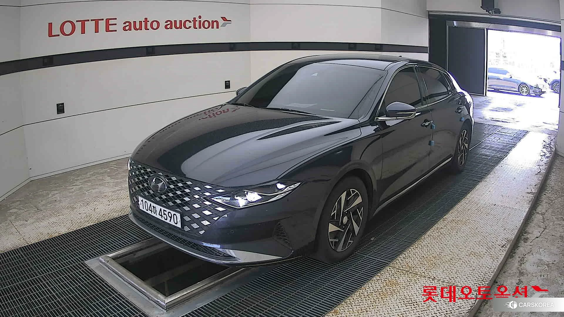 Hyundai Grandeur Hybrid 2020 Oxford Blue из Кореи, фото 5