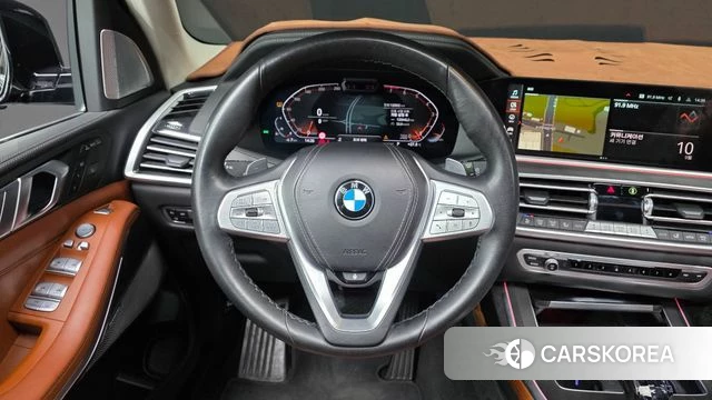 BMW X7 (G07) 2021 Черный из Кореи, фото 5