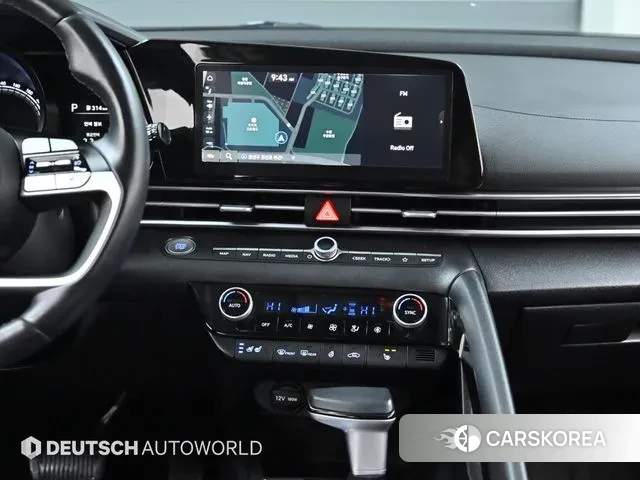 Hyundai Avante Hybrid (CN7) 2022 Серый из Кореи, фото 5