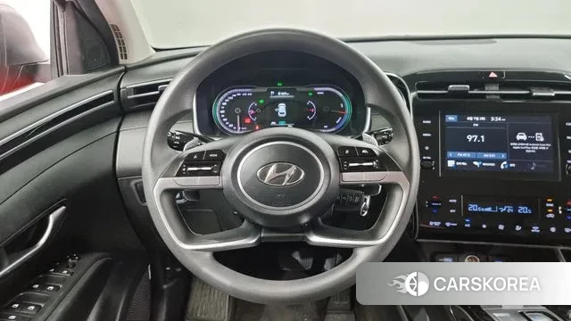 Hyundai Tucson Hybrid (NX4) 2021 Красный из Кореи, фото 5