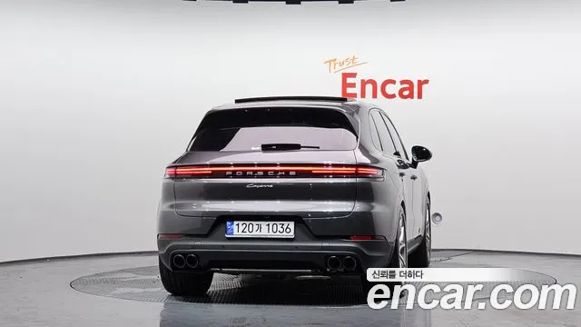 Porsche Cayenne (PO536) 2023 Серый из Кореи, фото 5