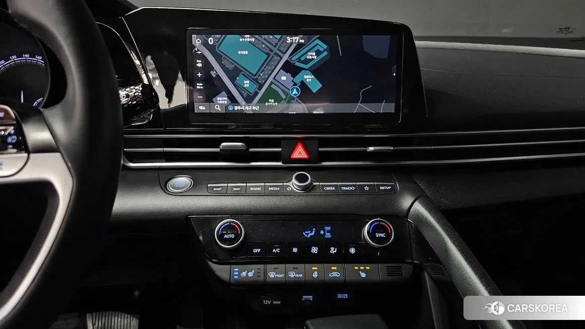 Hyundai Avante Hybrid (CN7) 2021 Белый из Кореи, фото 5