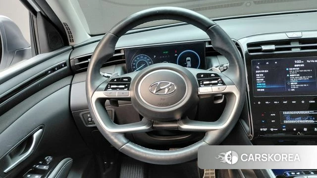 Hyundai Tucson Hybrid (NX4) 2023 Белый из Кореи, фото 5