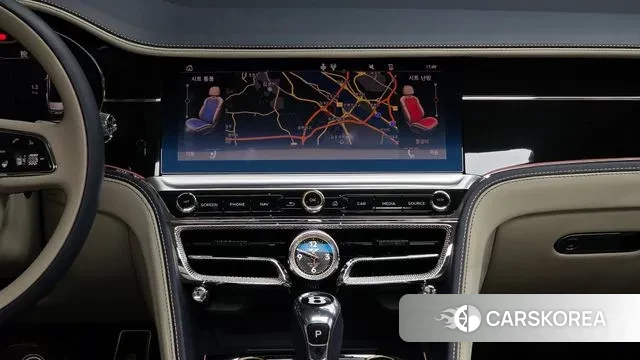 Bentley Flying Spur 3rd Generation 2023 Серебристо-серый из Кореи, фото 5