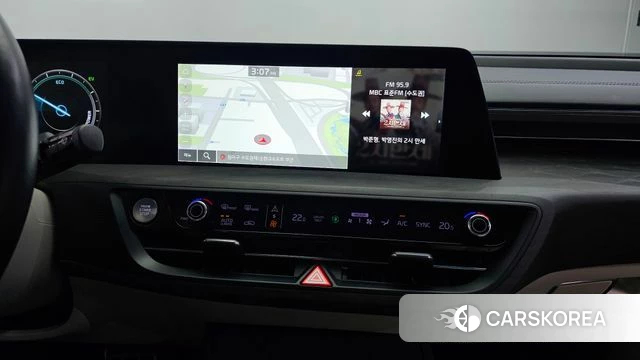 Kia K8 Hybrid 2022 Черный из Кореи, фото 5