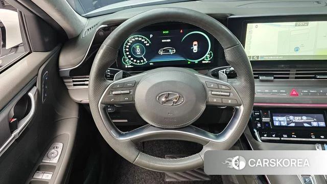 Hyundai The New Grandeur IG Hybrid 2020 Белый из Кореи, фото 5