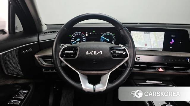Kia K8 Hybrid 2023 Белый из Кореи, фото 5