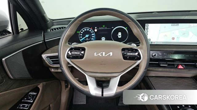 Kia K8 Hybrid 2023 Серебристо-серый из Кореи, фото 5