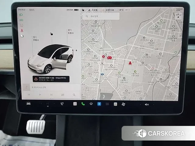 Tesla Model Y 2021 Белый из Кореи, фото 5