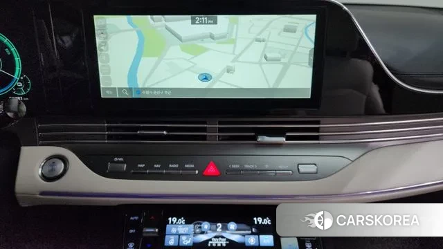 Hyundai The New Grandeur IG Hybrid 2021 Черный из Кореи, фото 5