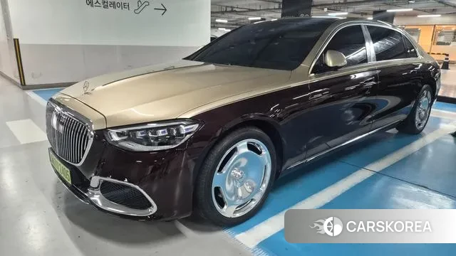 Mercedes-Benz S-Class W223 2023 Золотой двухцветный из Кореи, фото 5