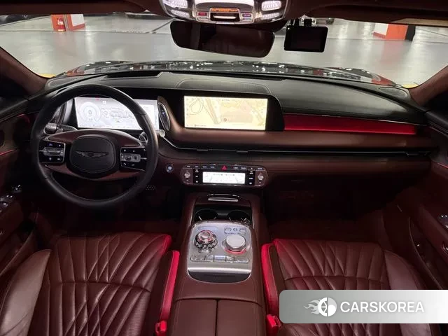 Genesis G90 (RS4) 2022 Темно-зеленый из Кореи, фото 5