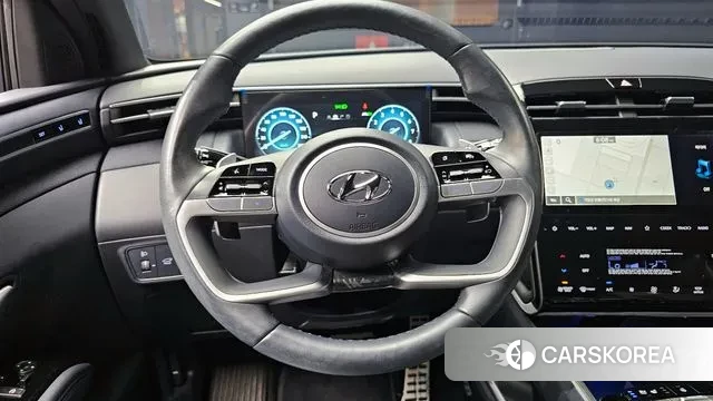 Hyundai Tucson Hybrid (NX4) 2023 Белый из Кореи, фото 5