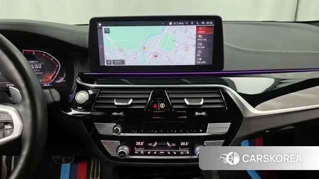 BMW 5 Series (G30) 2021 Синий из Кореи, фото 5