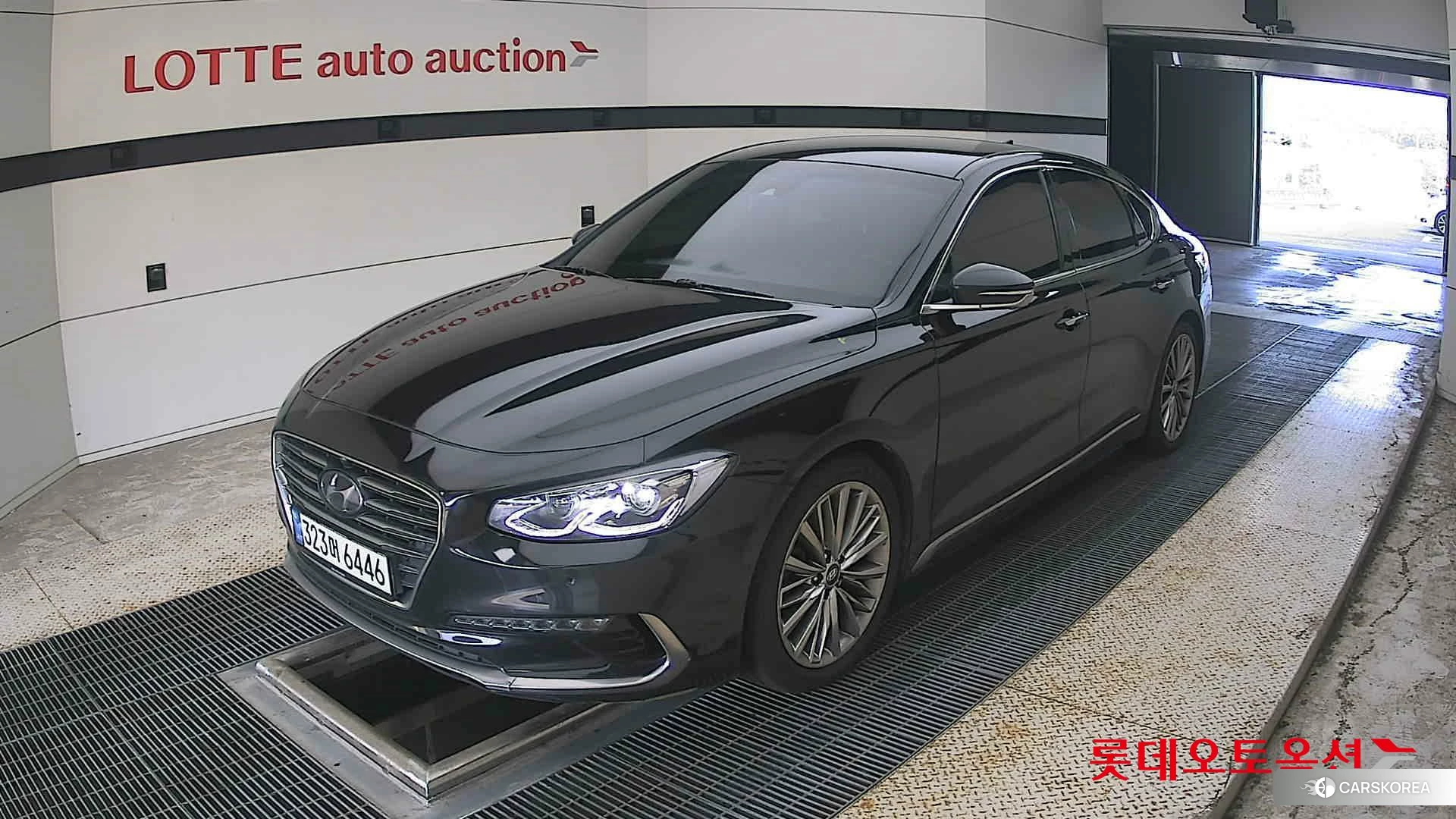 Hyundai Grandeur 2018 Черный из Кореи, фото 5
