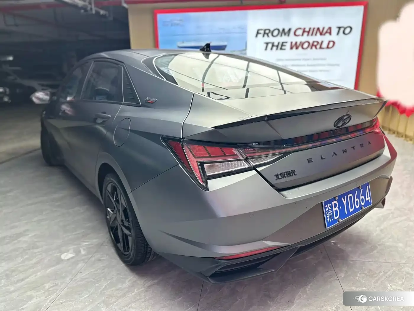 Hyundai Elantra 2023 Silver/gray из Китая, фото 5