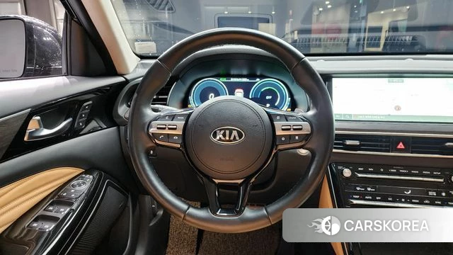 Kia K7 Premier Hybrid 2021 Черный из Кореи, фото 5