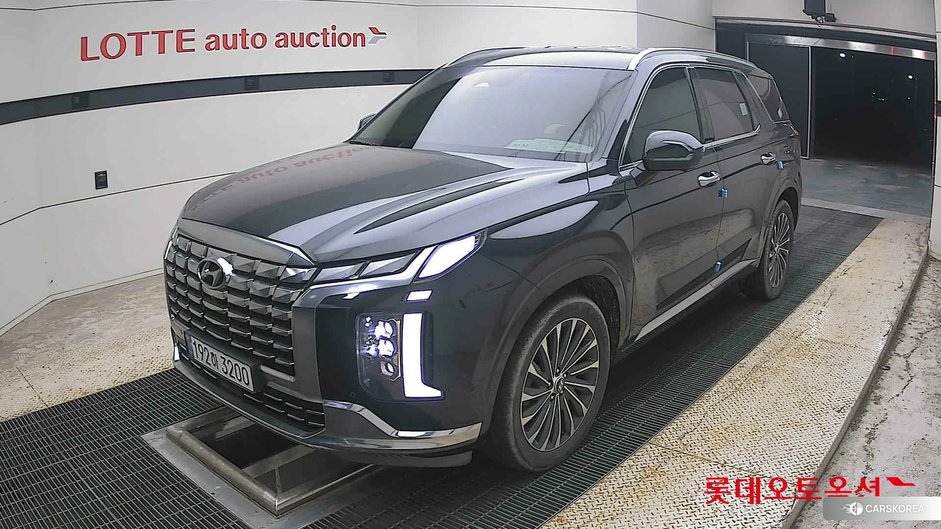 Hyundai Palisade 2023 Robust Emerald Pearl из Кореи, фото 5