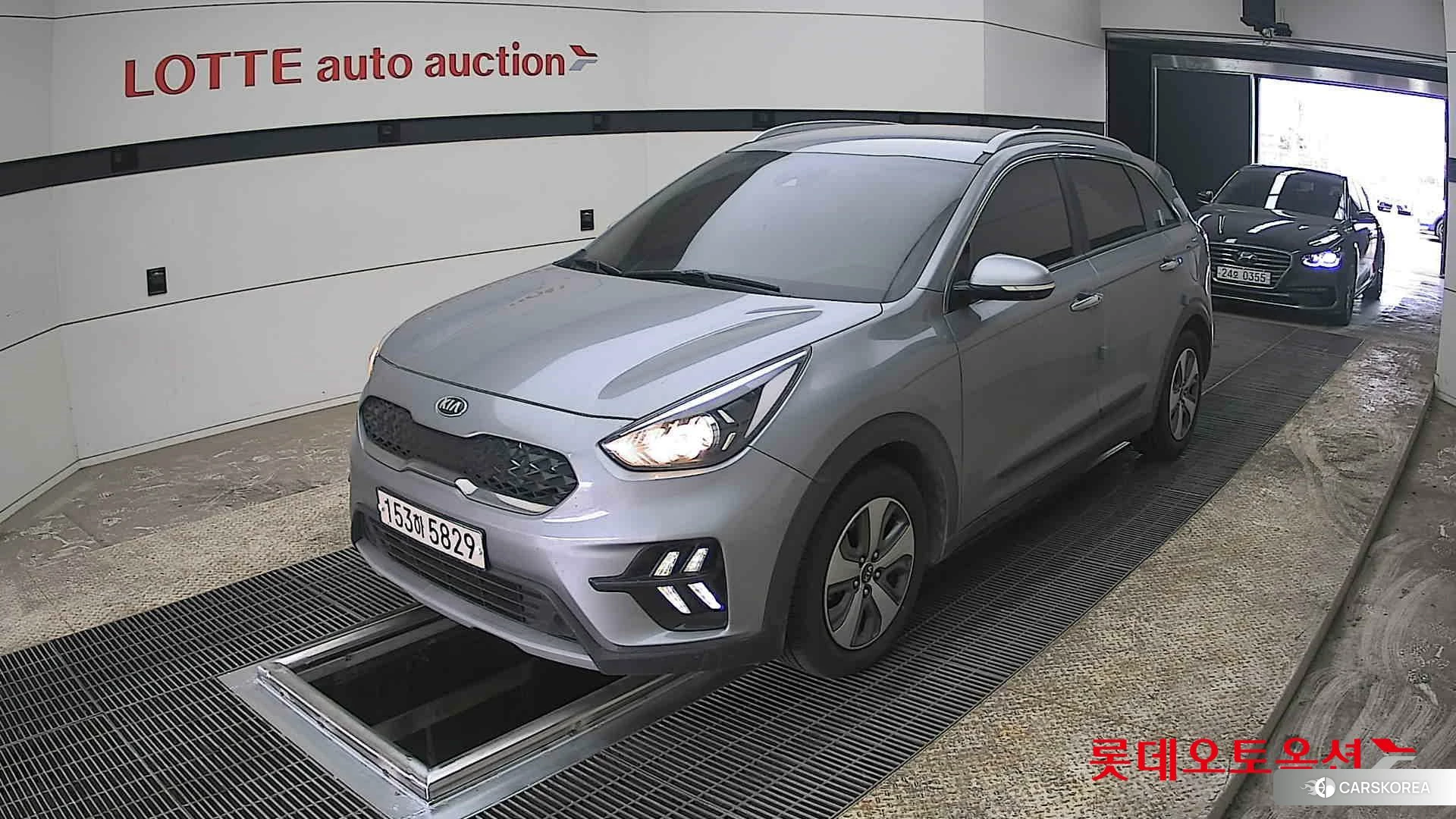 Kia Niro Hybrid 2021 Steelgray из Кореи, фото 5