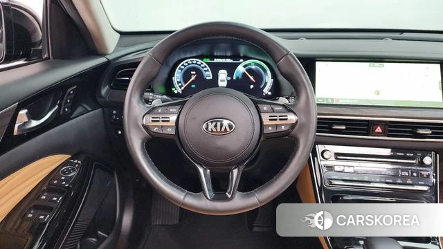 Kia K7 Premier Hybrid 2021 Черный из Кореи, фото 5