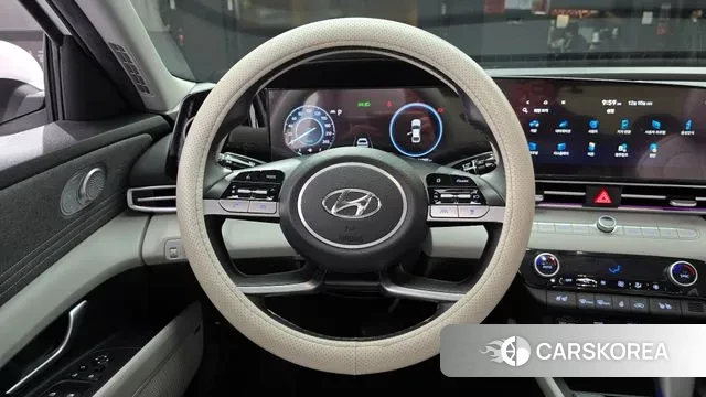 Hyundai Avante (CN7) 2022 Белый из Кореи, фото 5