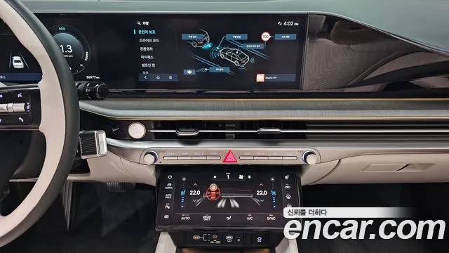 Hyundai Grandeur Hybrid (GN7) 2023 Белый из Кореи, фото 5