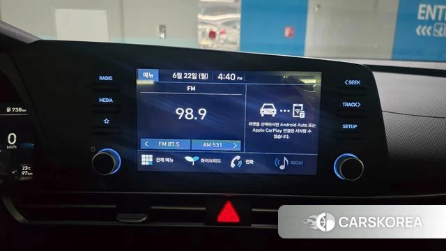 Hyundai Avante Hybrid (CN7) 2020 Серый из Кореи, фото 5