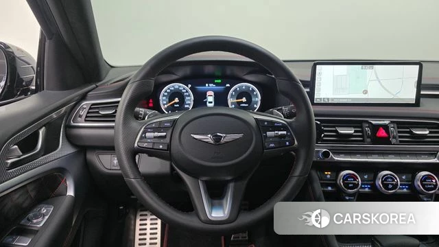 Genesis The New G70 2021 Синий из Кореи, фото 5