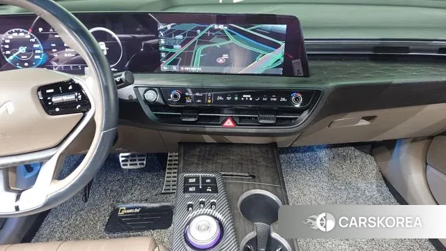 Kia K8 Hybrid 2021 Белый из Кореи, фото 5