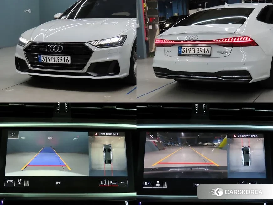 Audi A7 (4K) 2020 Белый из Кореи, фото 5