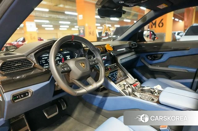 Lamborghini Urus 2023 Синий из Кореи, фото 5