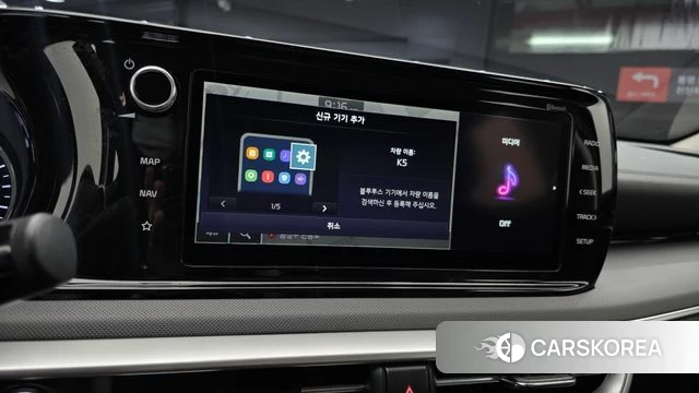 Kia K5 3rd generation 2022 Черный из Кореи, фото 5