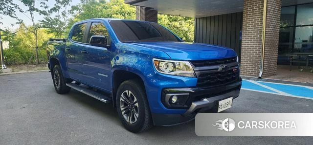Chevrolet (GM Daewoo) Real New Colorado 2021 Синий из Кореи, фото 5