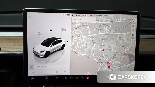 Tesla Model Y 2022 Белый из Кореи, фото 5