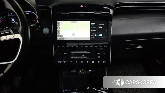 Hyundai Tucson Hybrid (NX4) 2021 Белый из Кореи, фото 5