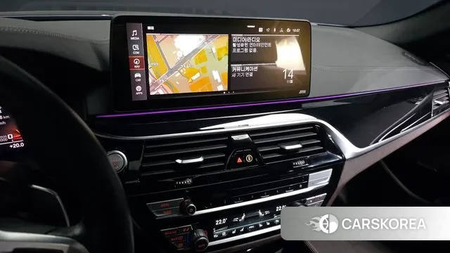 BMW 5 Series (G30) 2022 Синий из Кореи, фото 5