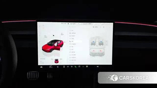 Tesla Model 3 2024 Красный из Кореи, фото 5