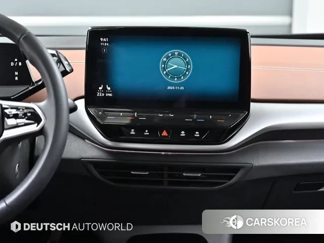 Volkswagen ID.4 2023 Небесно-голубой из Кореи, фото 5