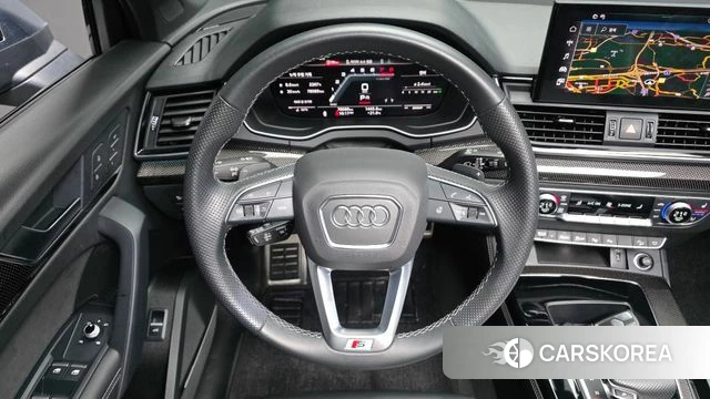 Audi SQ5 (FY) 2021 Серебристо-серый из Кореи, фото 5