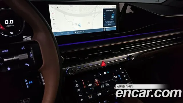 Hyundai Grandeur Hybrid (GN7) 2023 Серебристо-серый из Кореи, фото 5