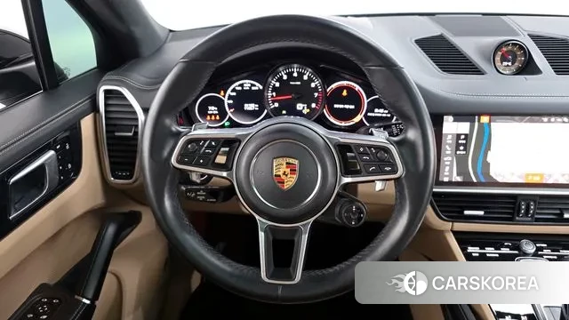 Porsche Cayenne (PO536) 2021 Черный из Кореи, фото 5