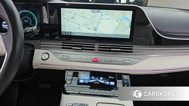 Hyundai The New Grandeur IG Hybrid 2022 Серый из Кореи, фото 5