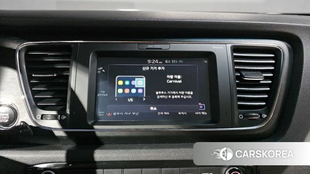 Kia The New Carnival 2019 Серый из Кореи, фото 5