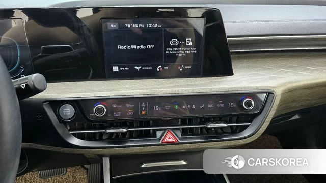 Kia K8 Hybrid 2022 Черный из Кореи, фото 5